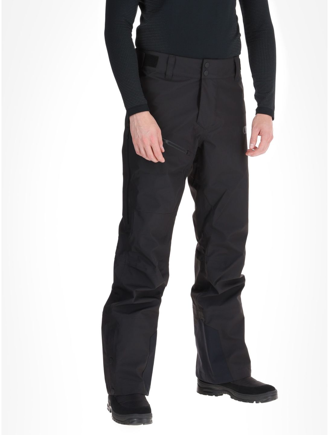 Picture, Eron 3L hardshell ski pants men Black black 