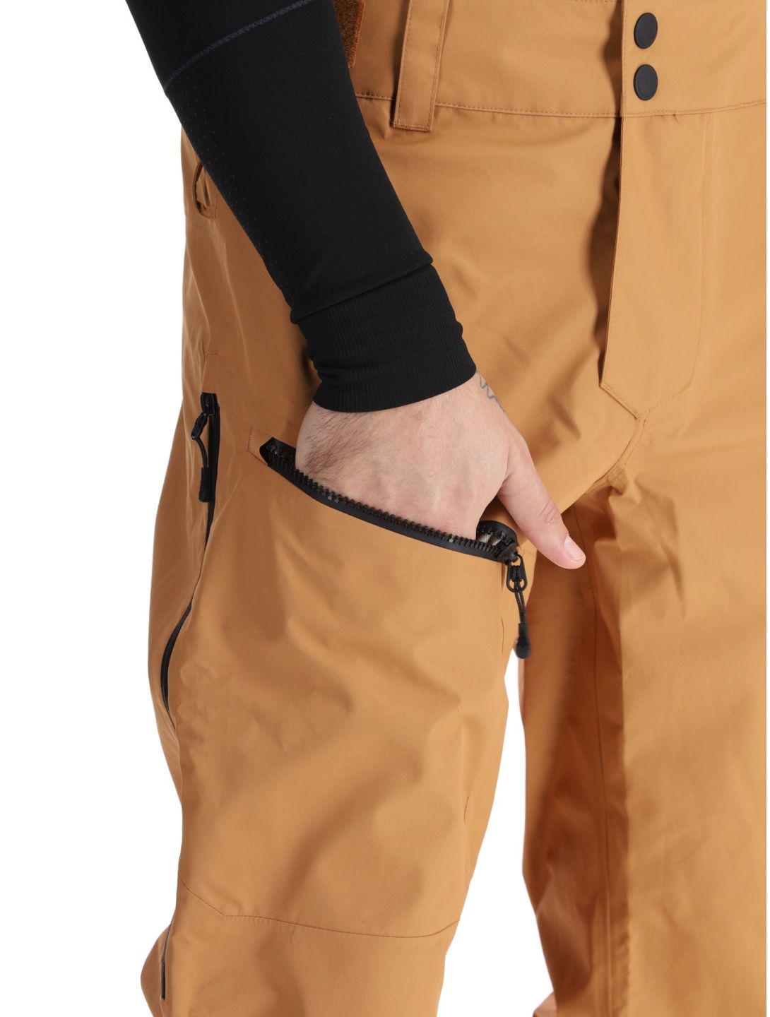 Picture, Eron 3L hardshell ski pants men Brown Sugar brown 