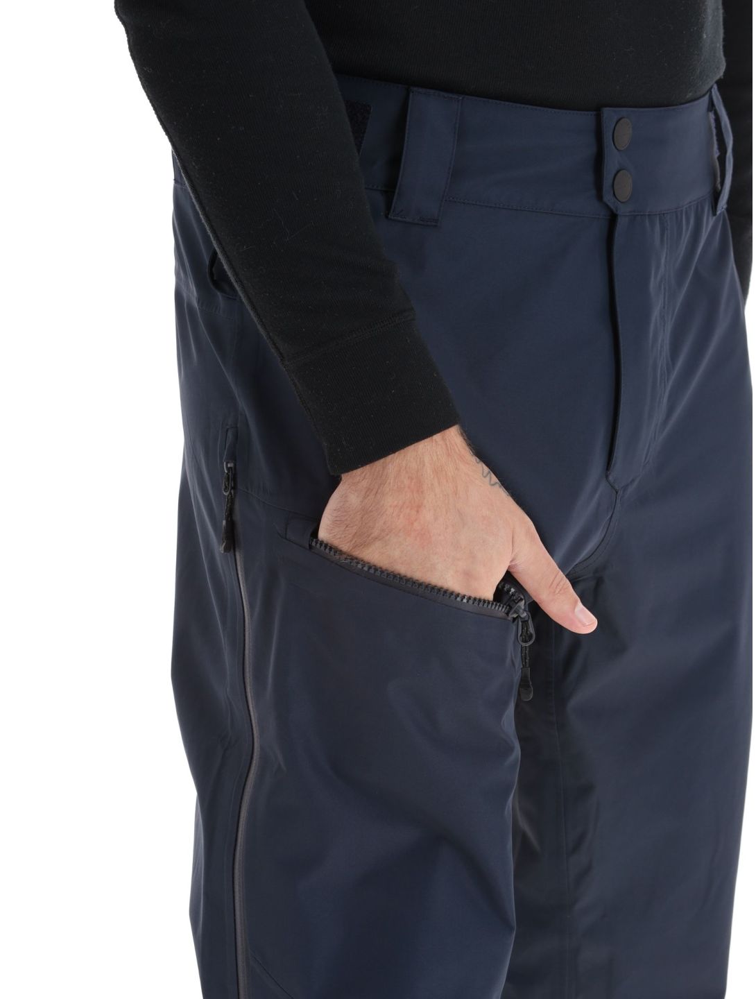 Picture, Eron 3L hardshell ski pants men Dark Blue blue 