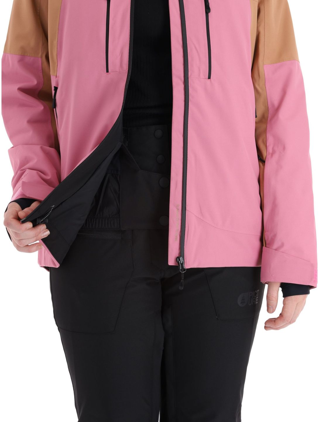 Picture, Exa ski jacket women Cashmere Rose orange, pink 