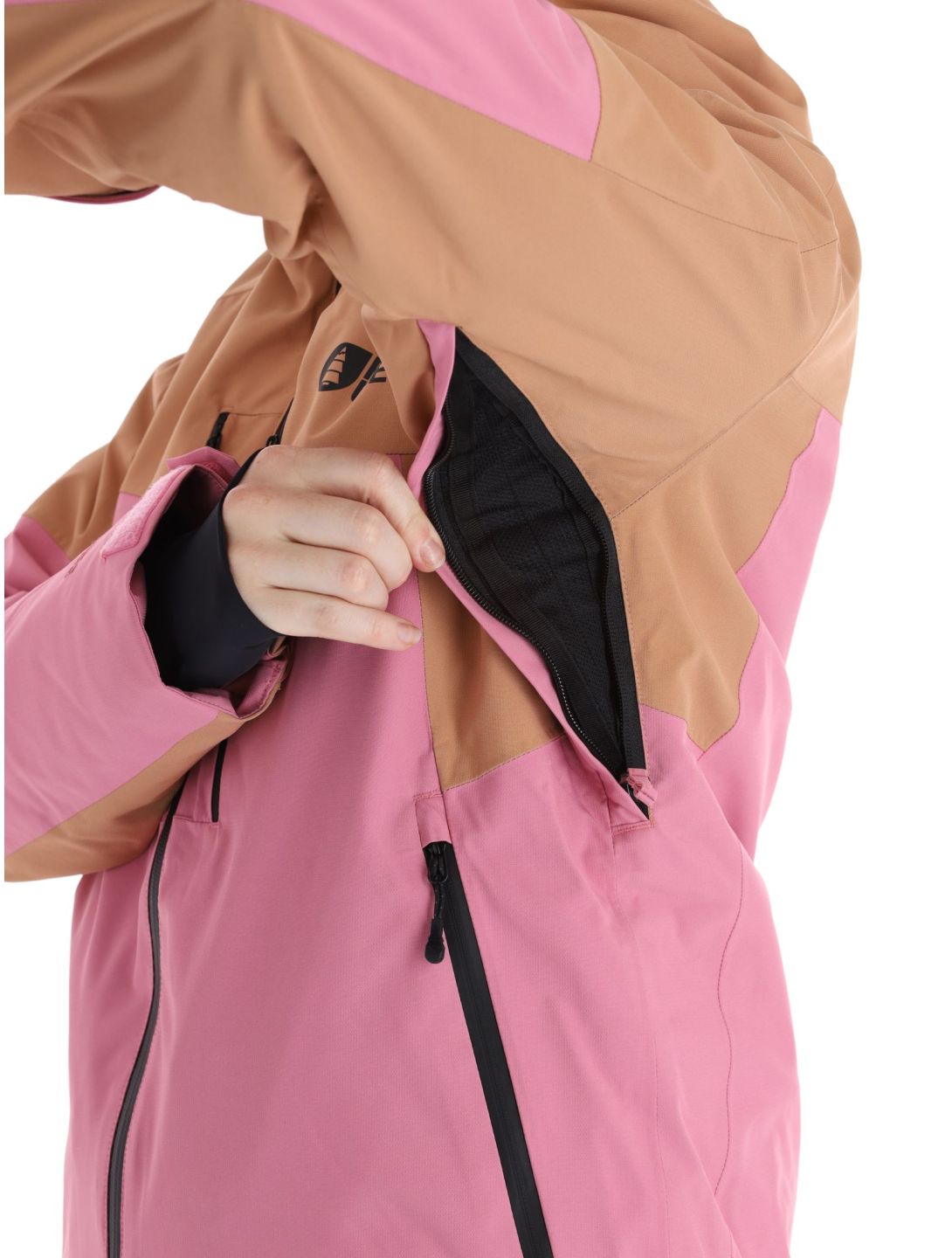 Picture, Exa ski jacket women Cashmere Rose orange, pink 