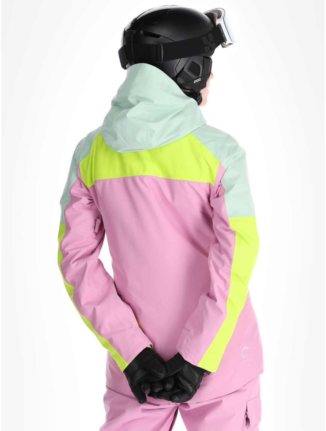 Picture, Exa ski jacket women Orchid Acid Lime Silt Green green, pink 