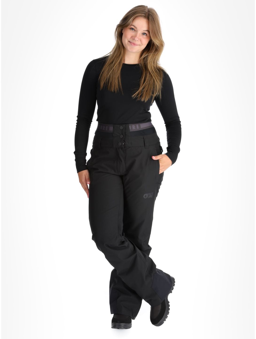 Picture, Exa ski pants women Black black 