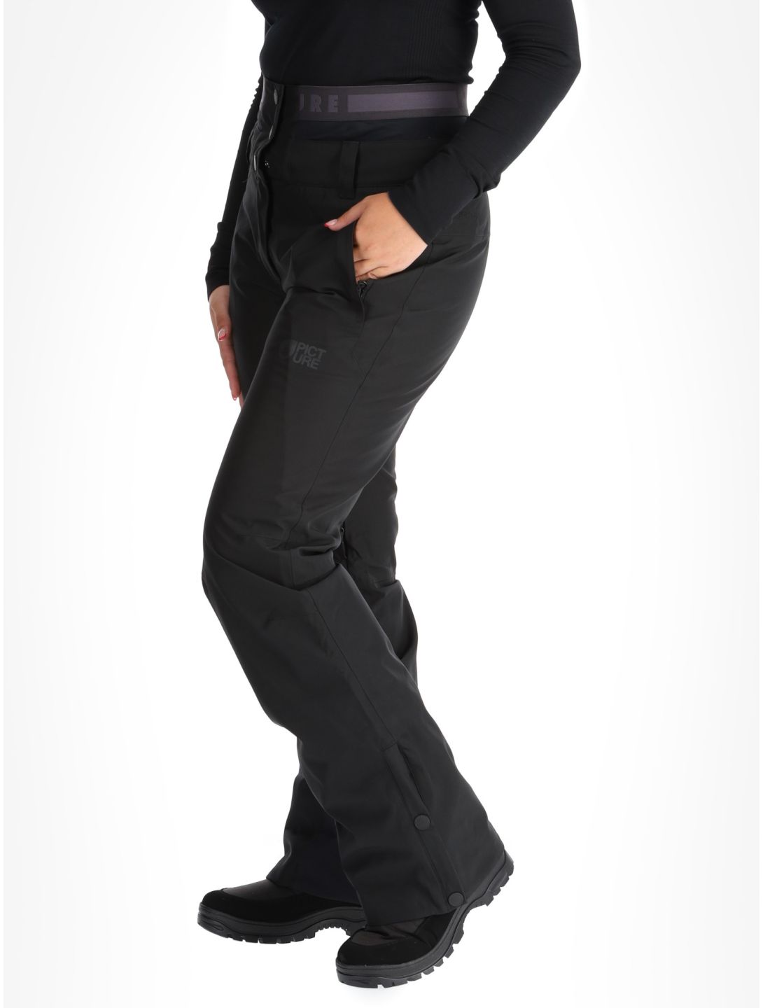 Picture, Exa ski pants women Black black 