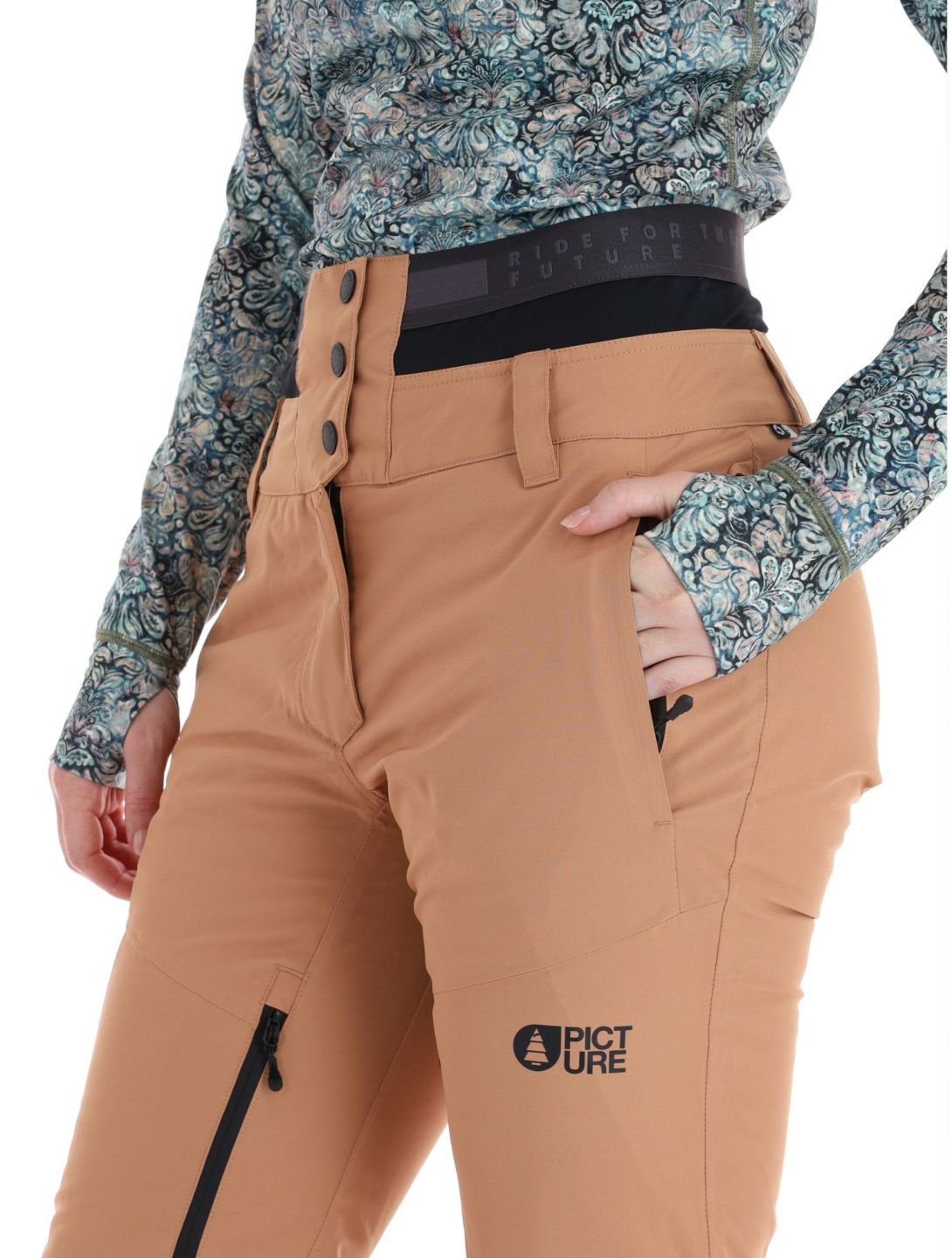 Picture, Exa ski pants women Latte beige 