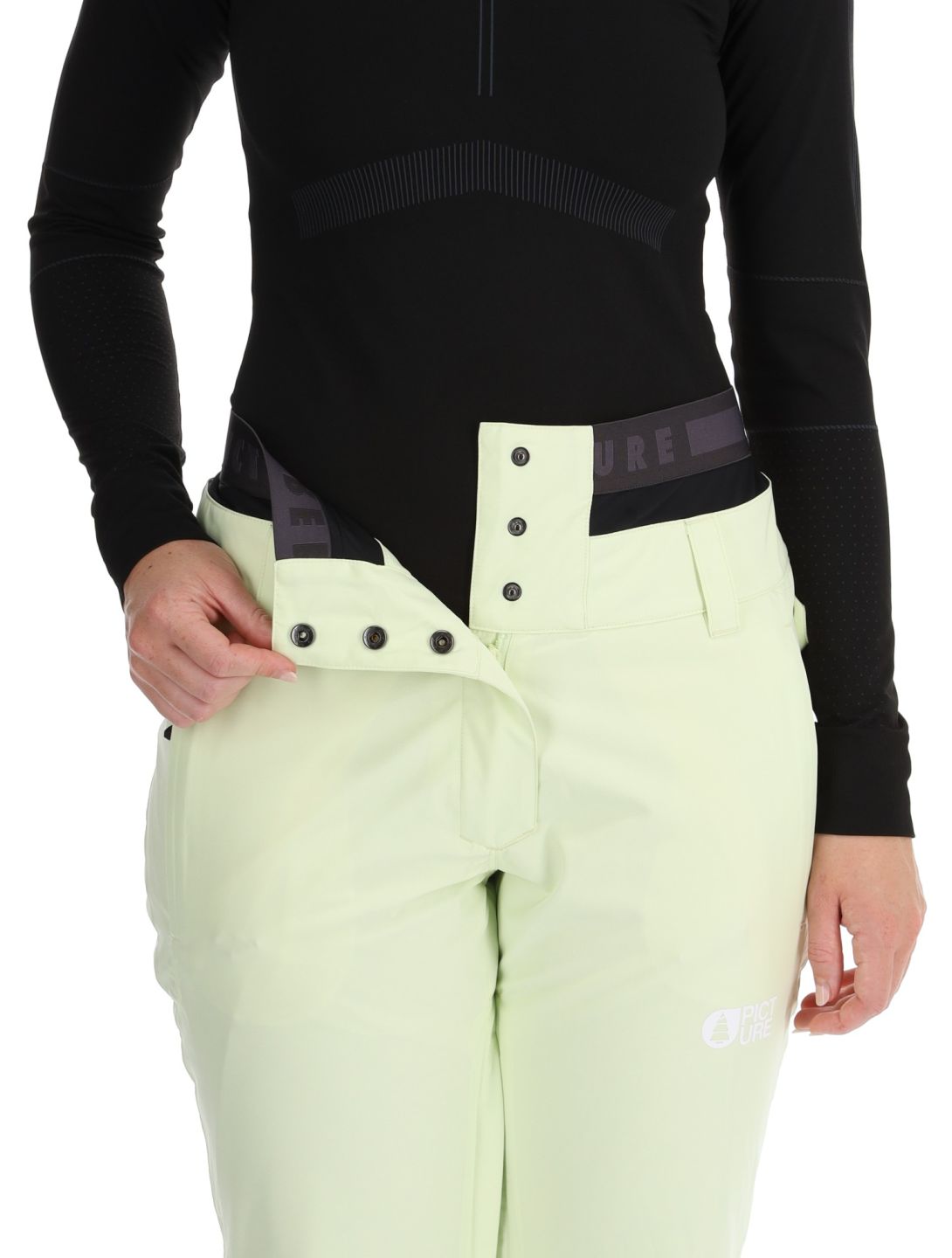 Picture, Exa ski pants women Lime Cream green 