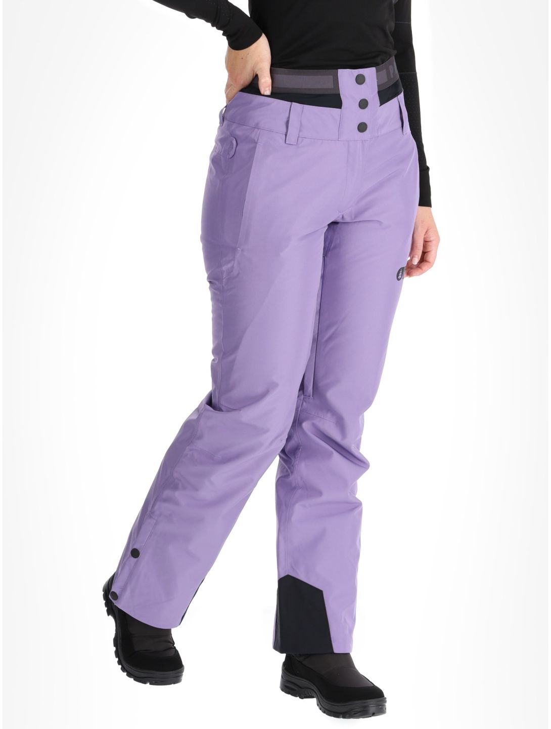 Picture, Exa ski pants women Paisley Purple purple 