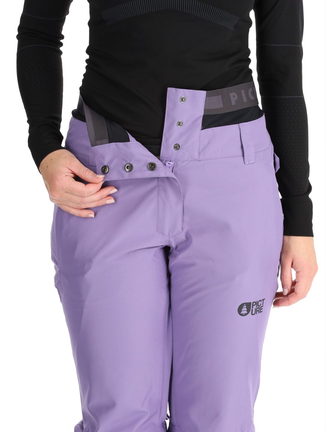 Picture, Exa ski pants women Paisley Purple purple 