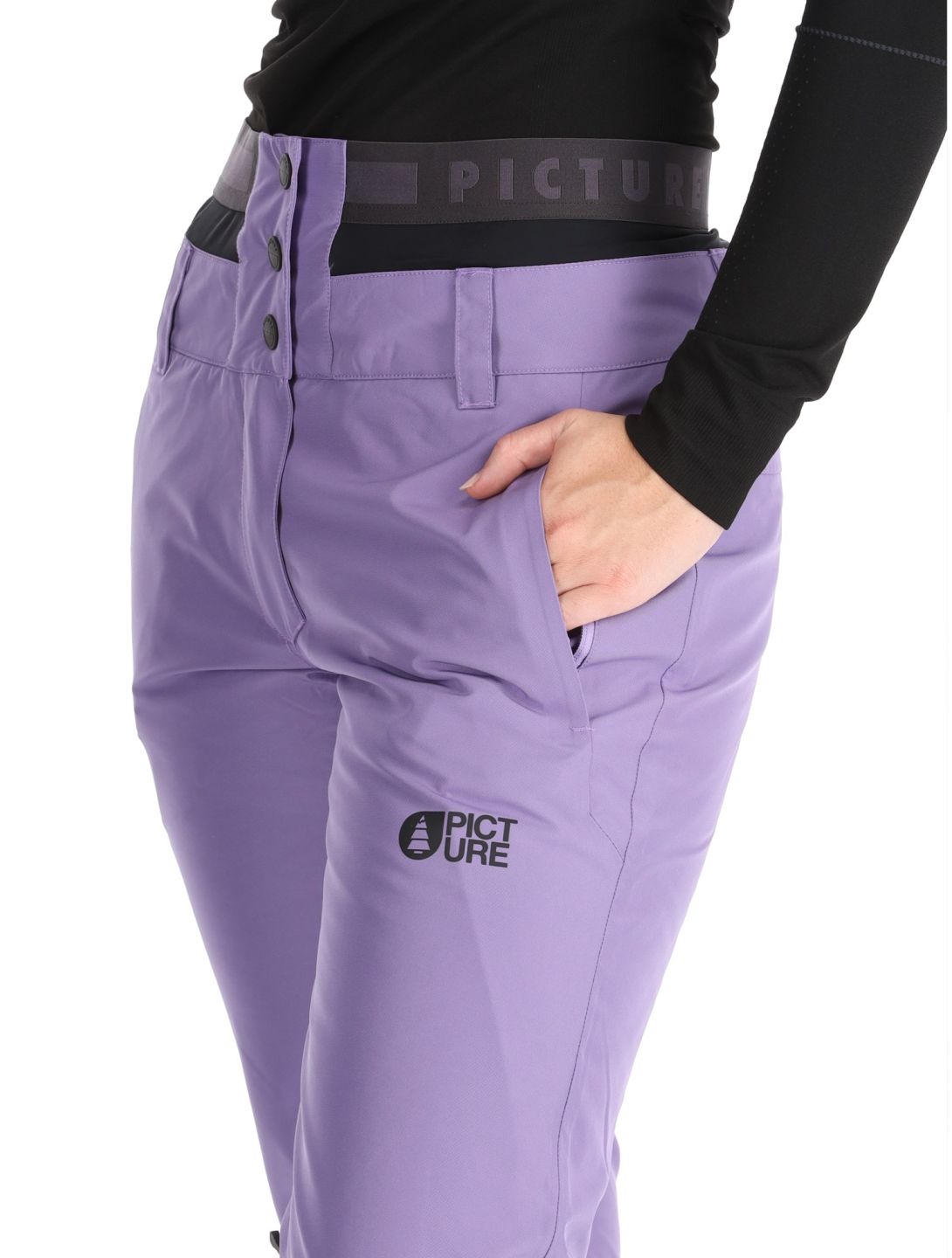 Picture, Exa ski pants women Paisley Purple purple 