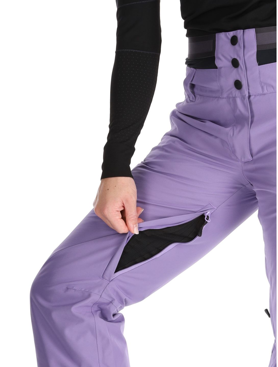 Picture, Exa ski pants women Paisley Purple purple 