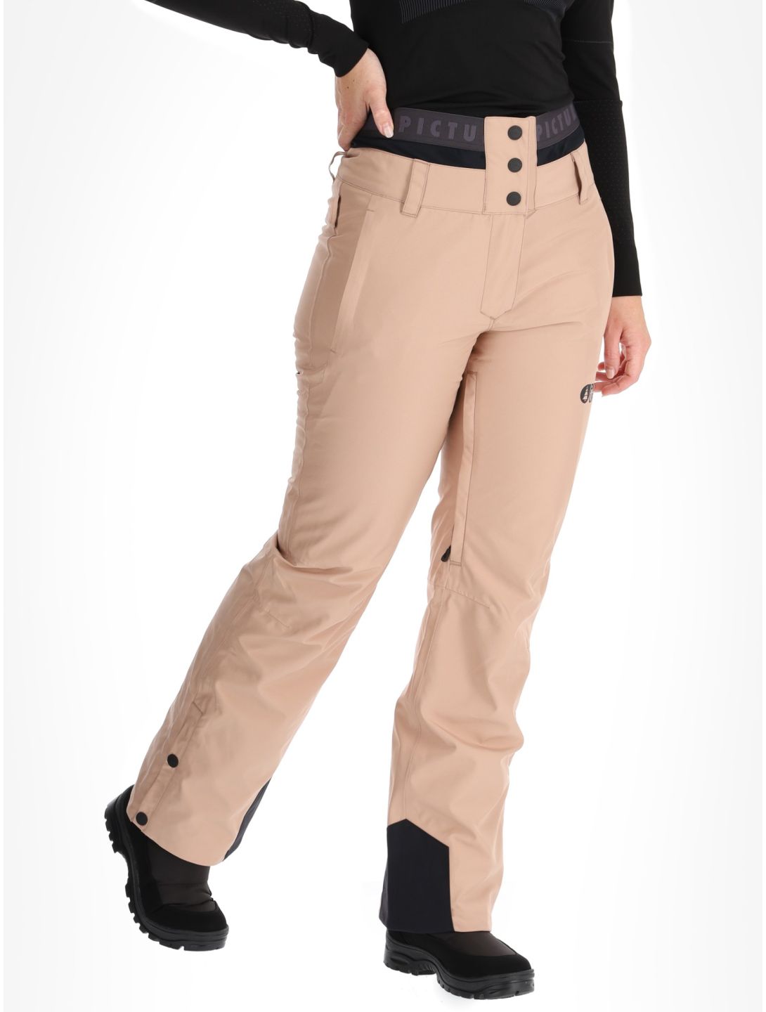 Picture, Exa ski pants women Roebuck brown 