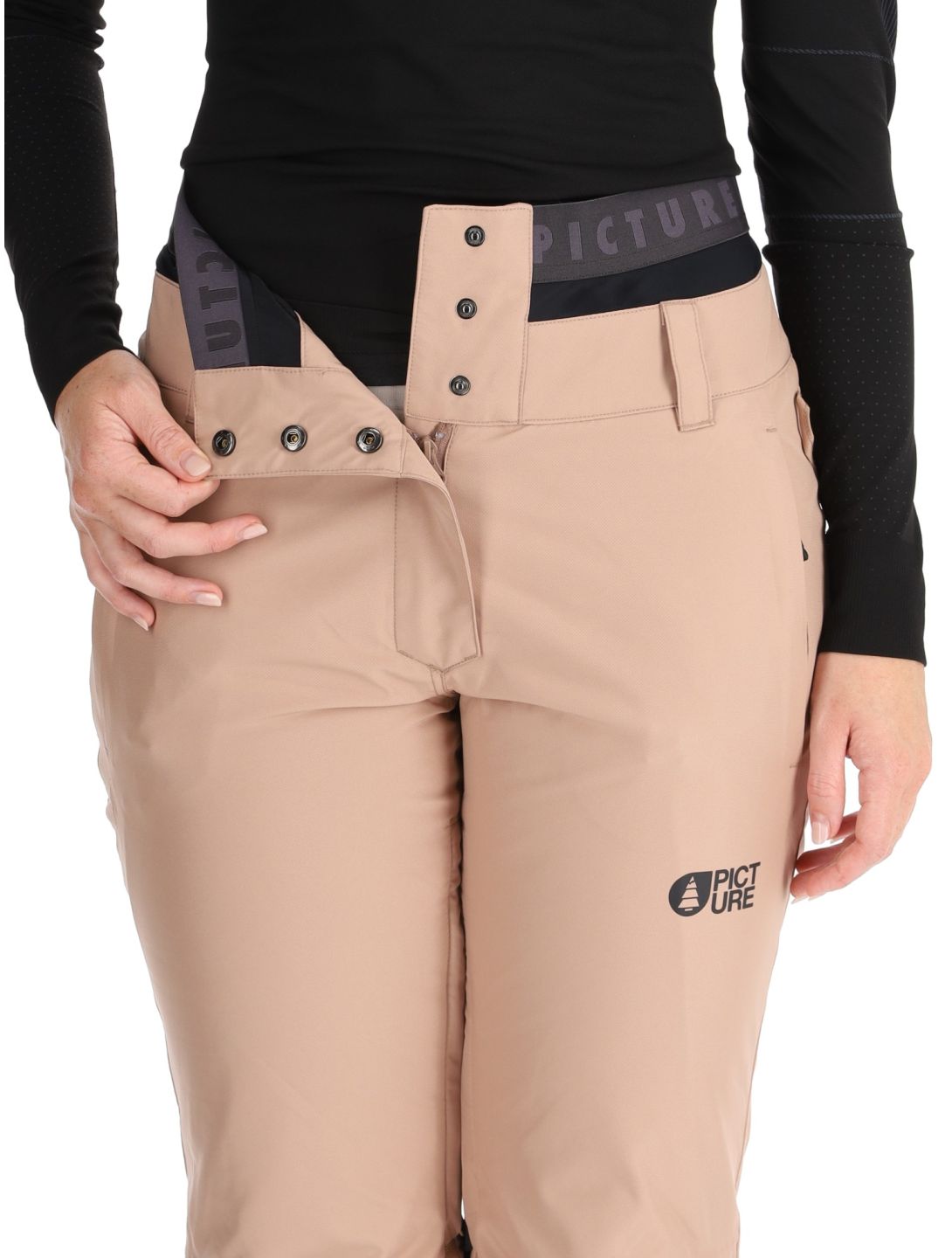 Picture, Exa ski pants women Roebuck brown 