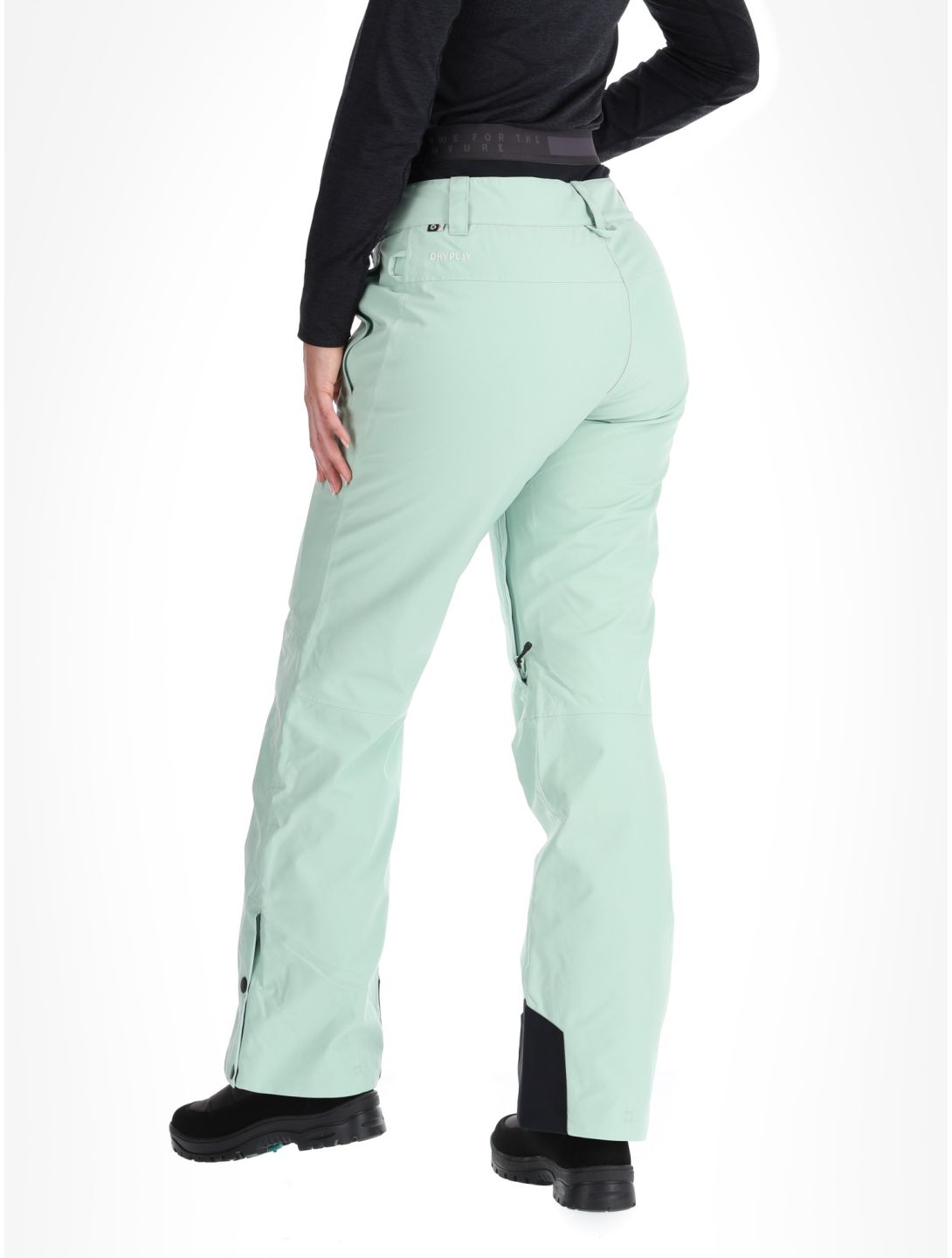 Picture, Exa ski pants women Silt Green green 