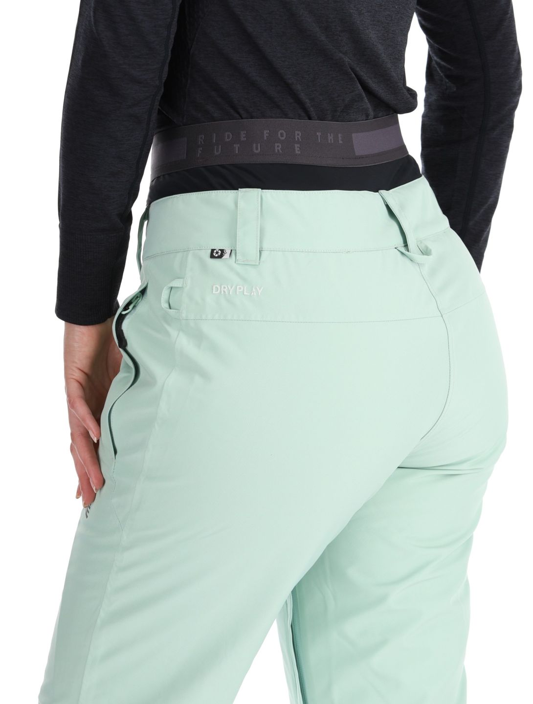 Picture, Exa ski pants women Silt Green green 