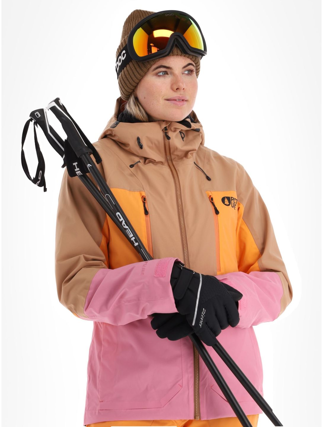 Picture, Fresya ski jacket women Cashmere Rose orange, pink 