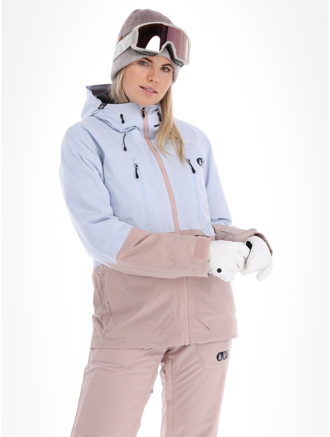 Picture, Fresya ski jacket women Shadow Gray grey, pink 