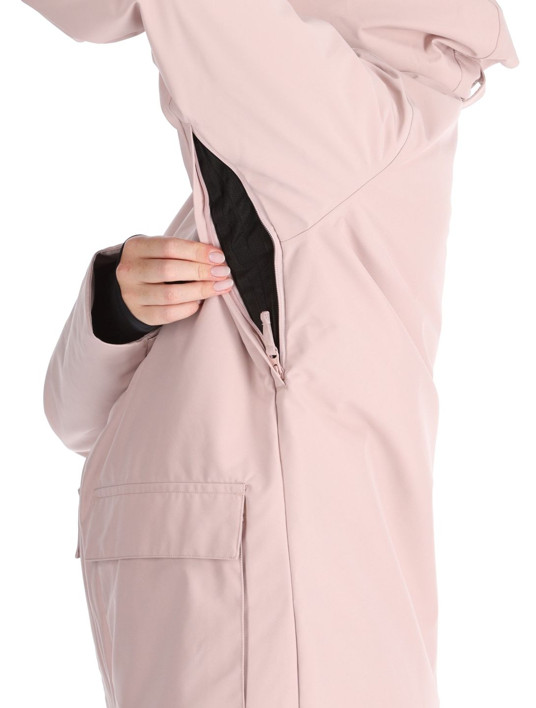 Picture, Glawi ski jacket women Shadow Gray pink 