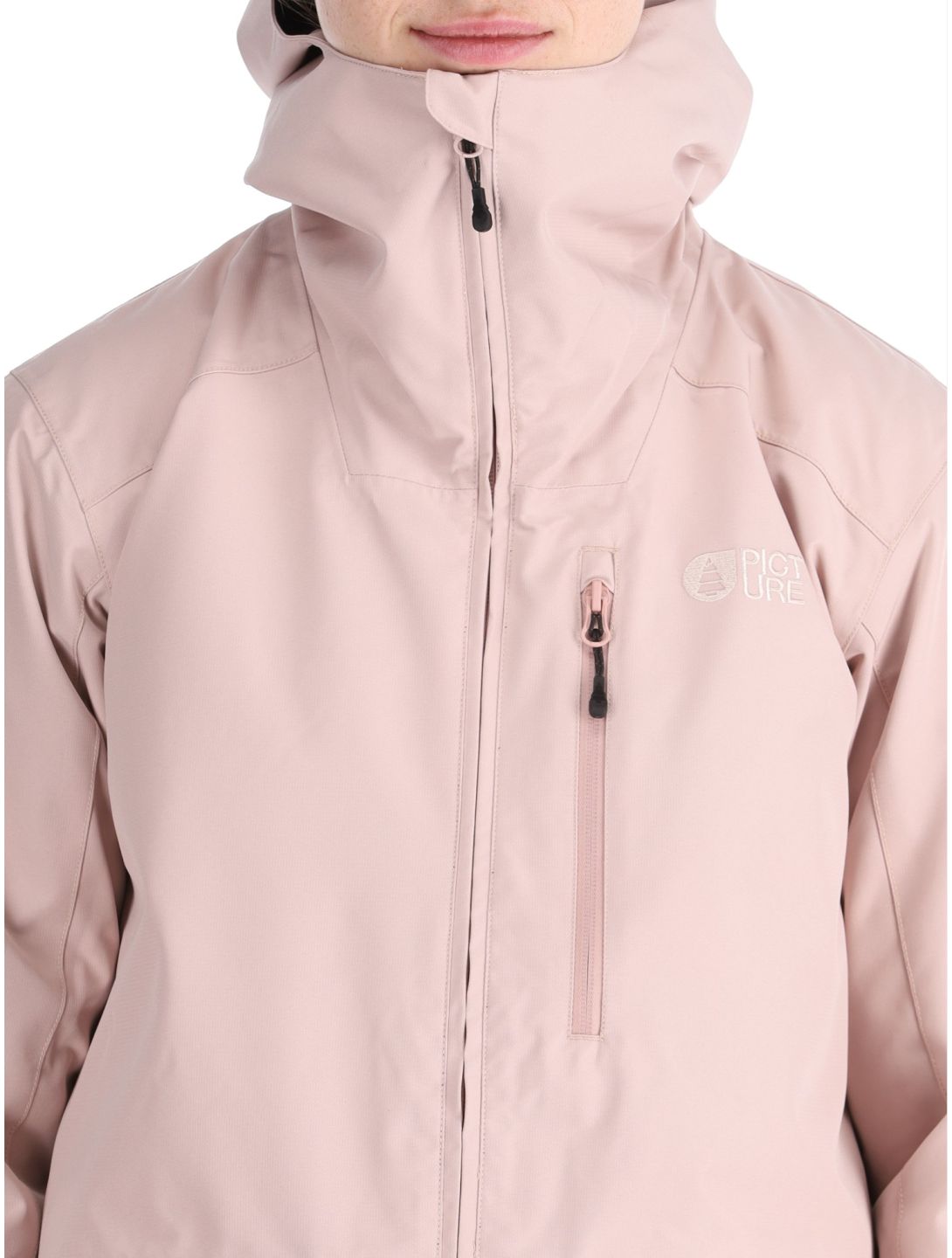 Picture, Glawi ski jacket women Shadow Gray pink 