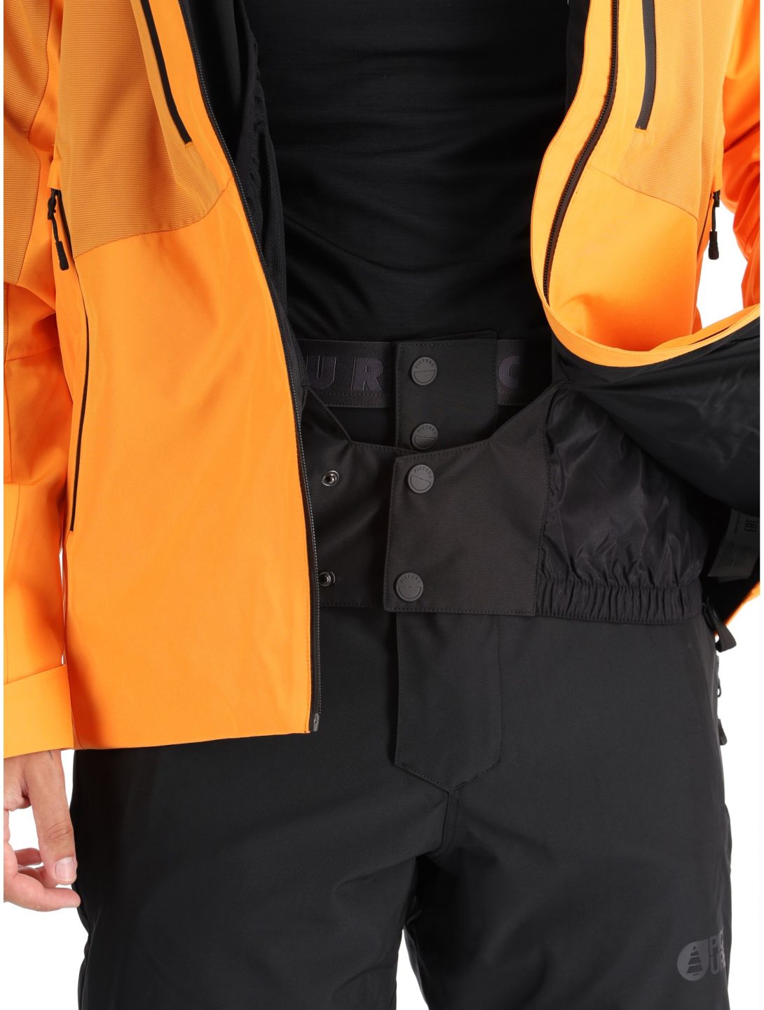 Picture, Goods ski jacket men Carrot orange 