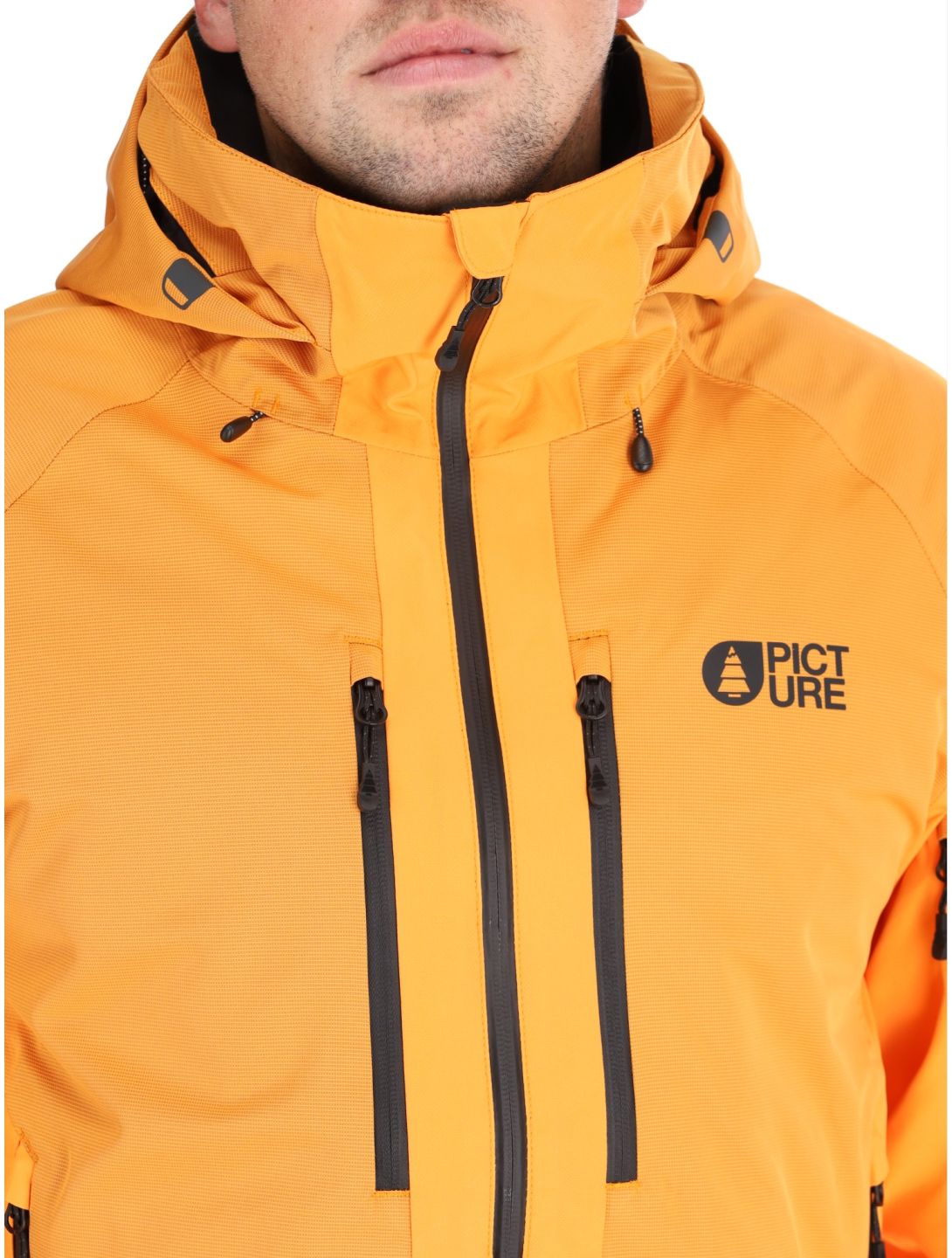 Picture, Goods ski jacket men Carrot orange 