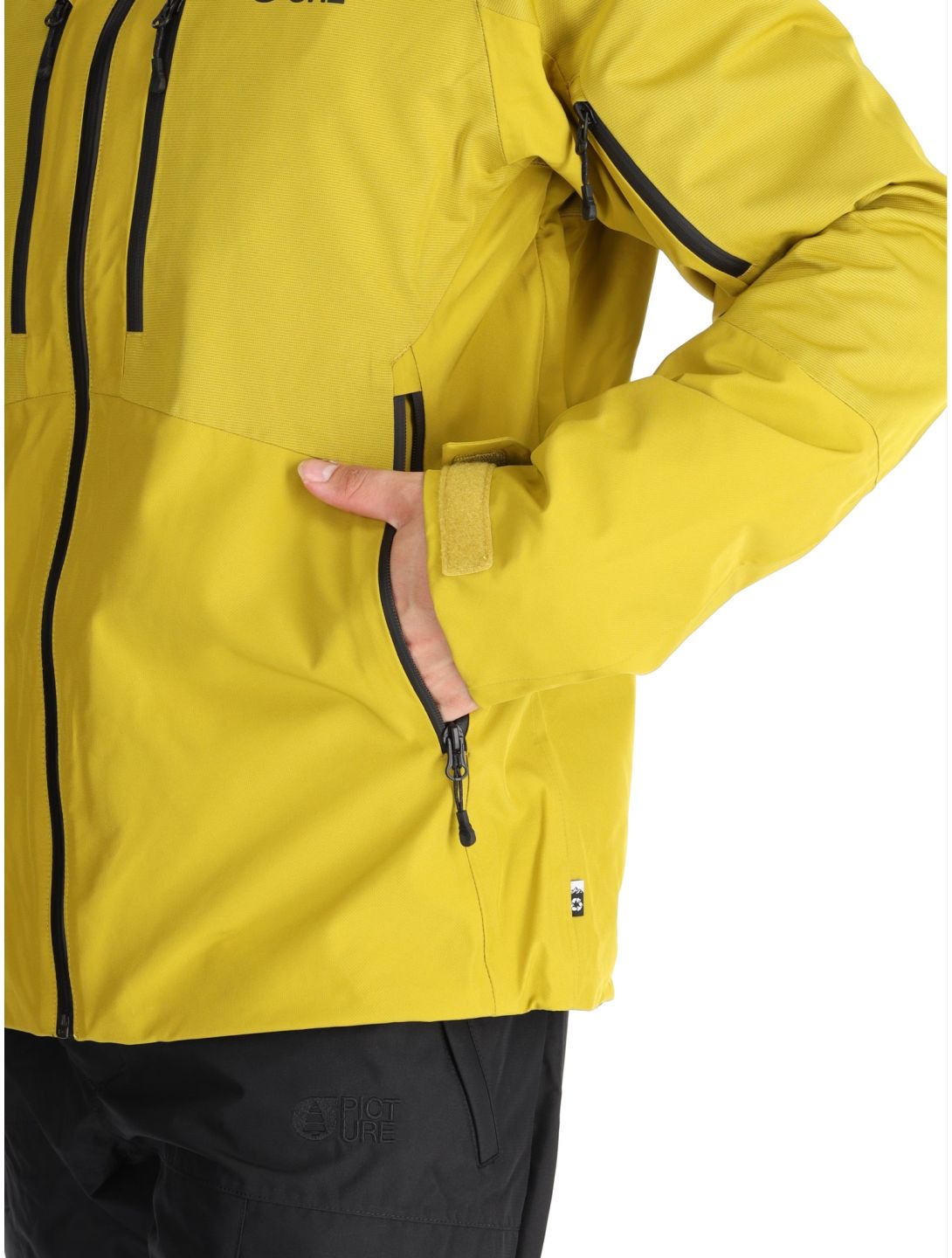 Picture, Goods ski jacket men Golden Goud 