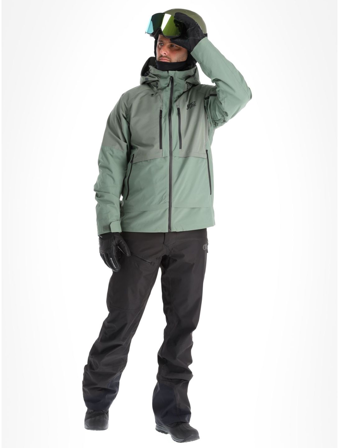 Picture, Goods ski jacket men Laurel Wreath green 