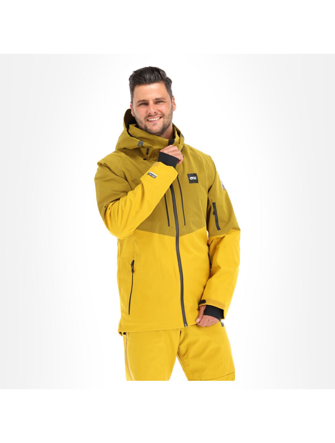 Picture, Goods Jkt ski jacket men safran yellow