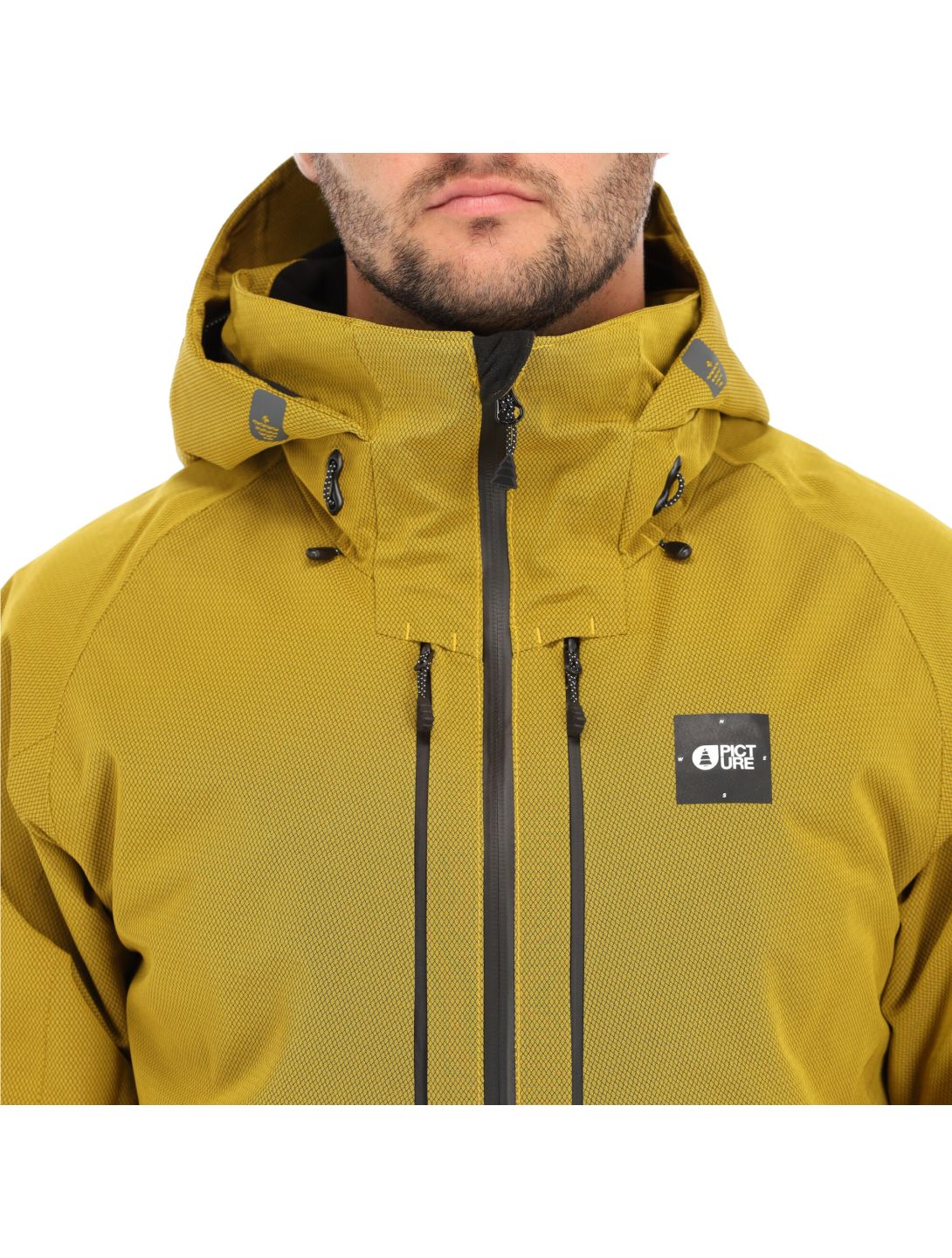 Picture, Goods Jkt ski jacket men safran yellow