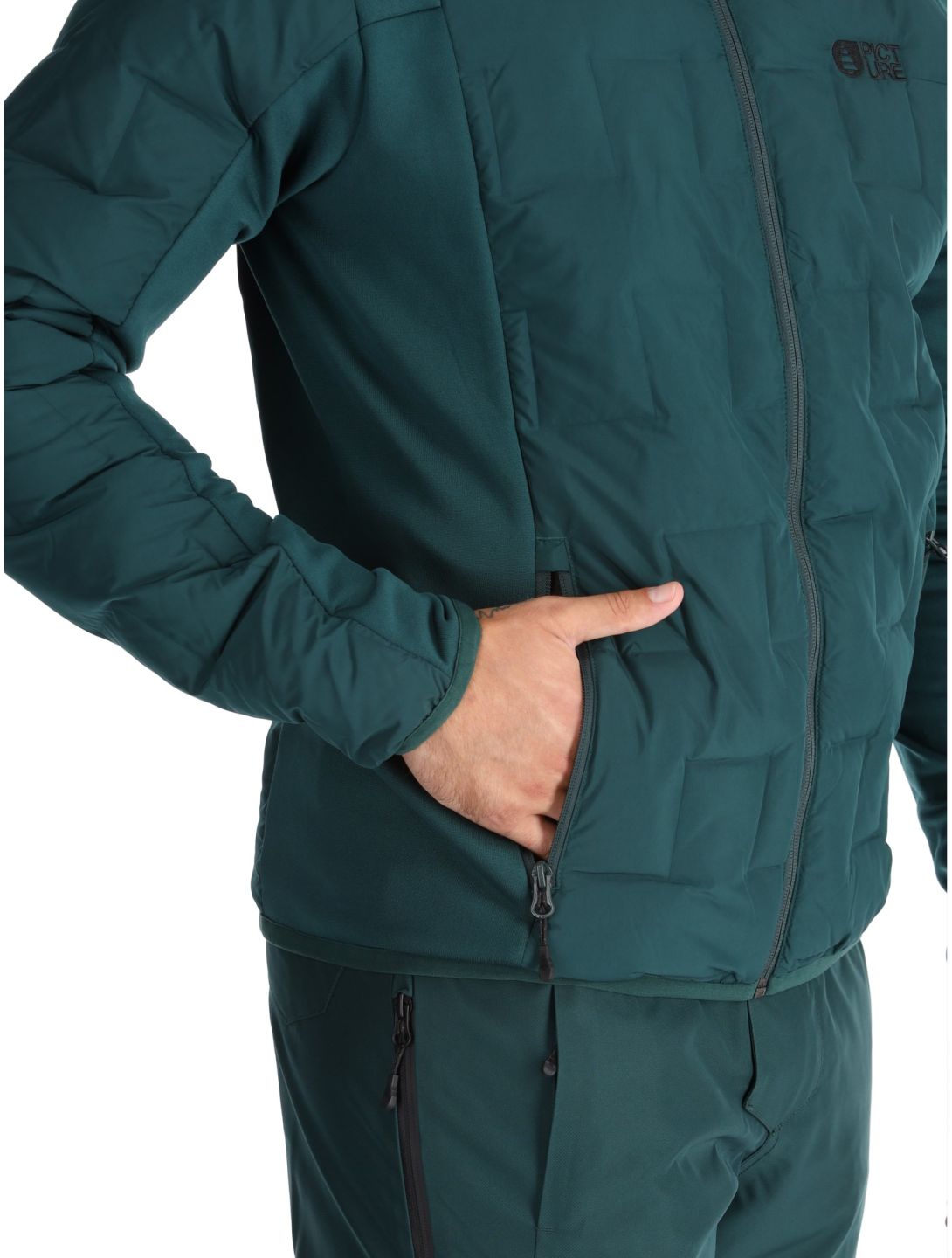 Picture, Horses jacket men Ponderosa Pine green 