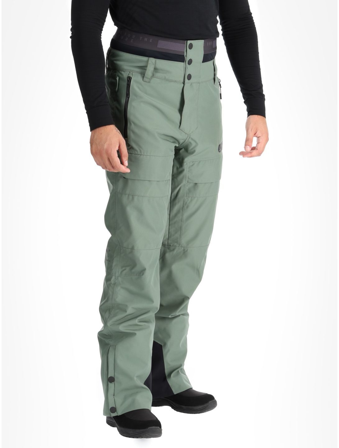 Picture, Impact ski pants men Laurel Wreath green 