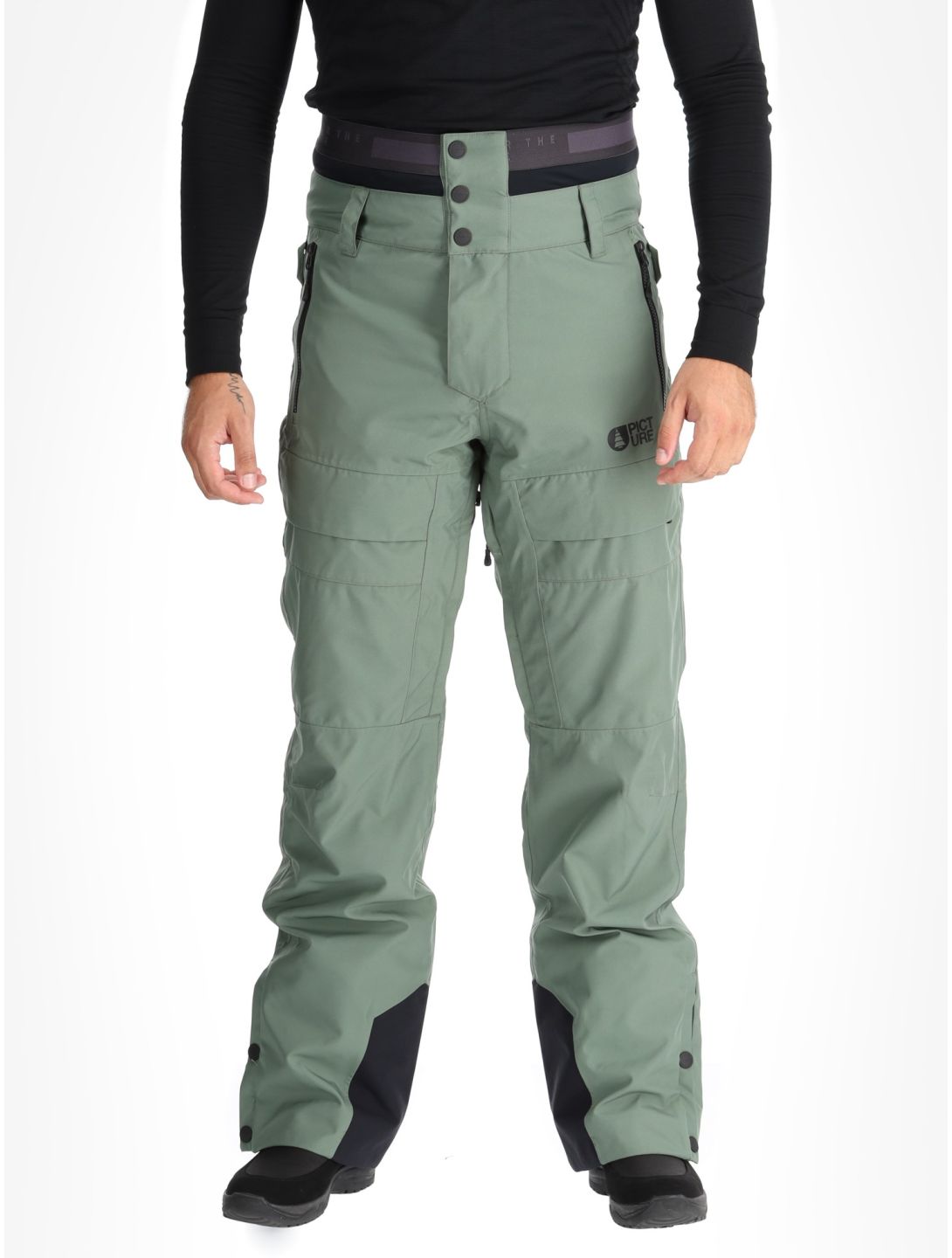 Picture, Impact ski pants men Laurel Wreath green 