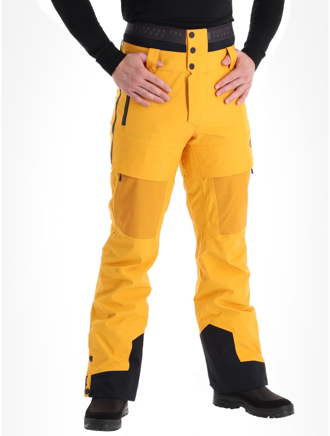 Picture, Impact ski pants men Autumn Blaze yellow 