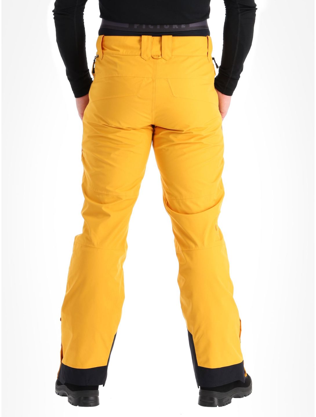 Picture, Impact ski pants men Autumn Blaze yellow 