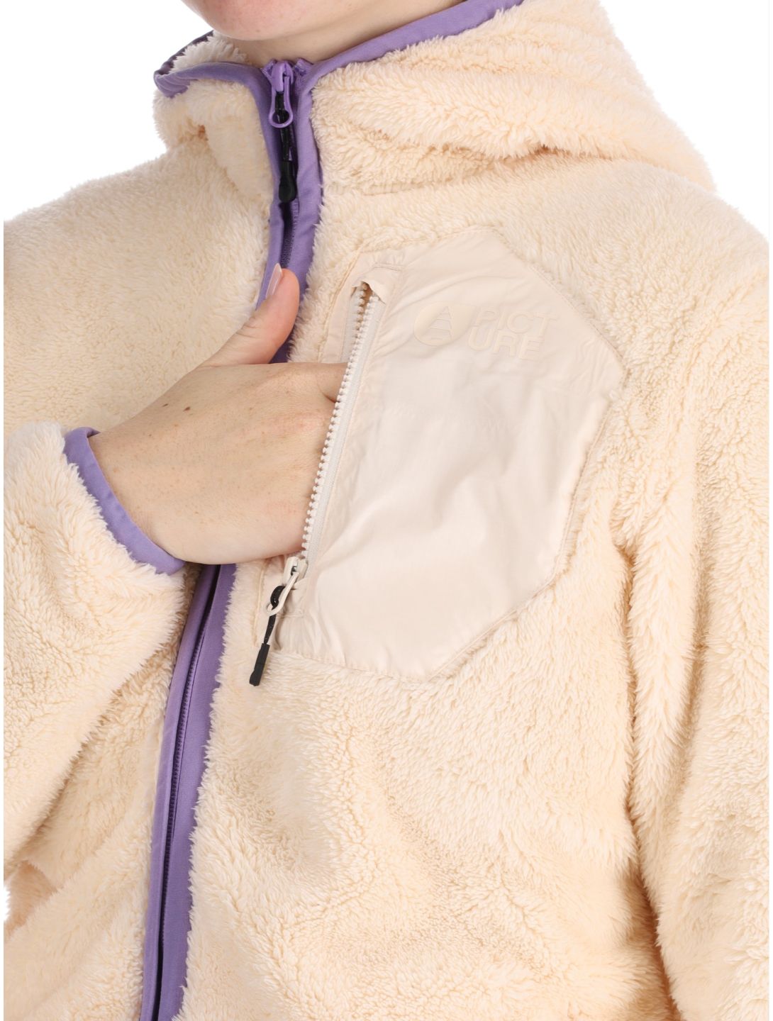 Picture, Izimo Fz Fleece jacket women Vanilla beige 