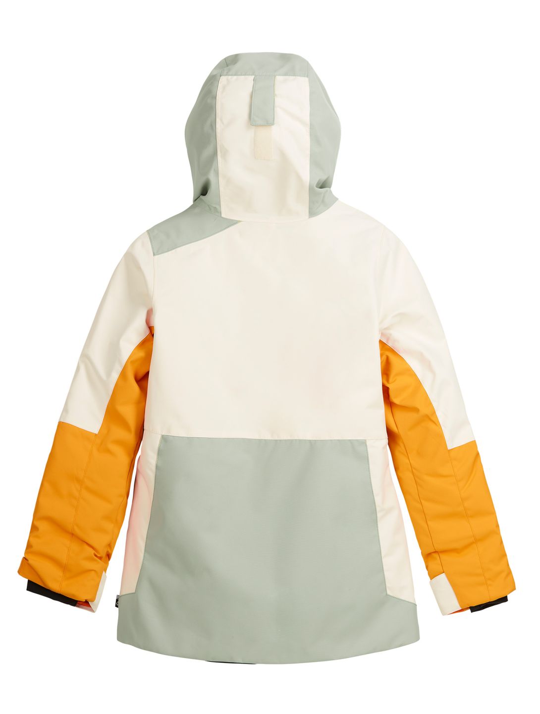 Picture, Kamelya ski jacket kids Light Milk green, orange, white 