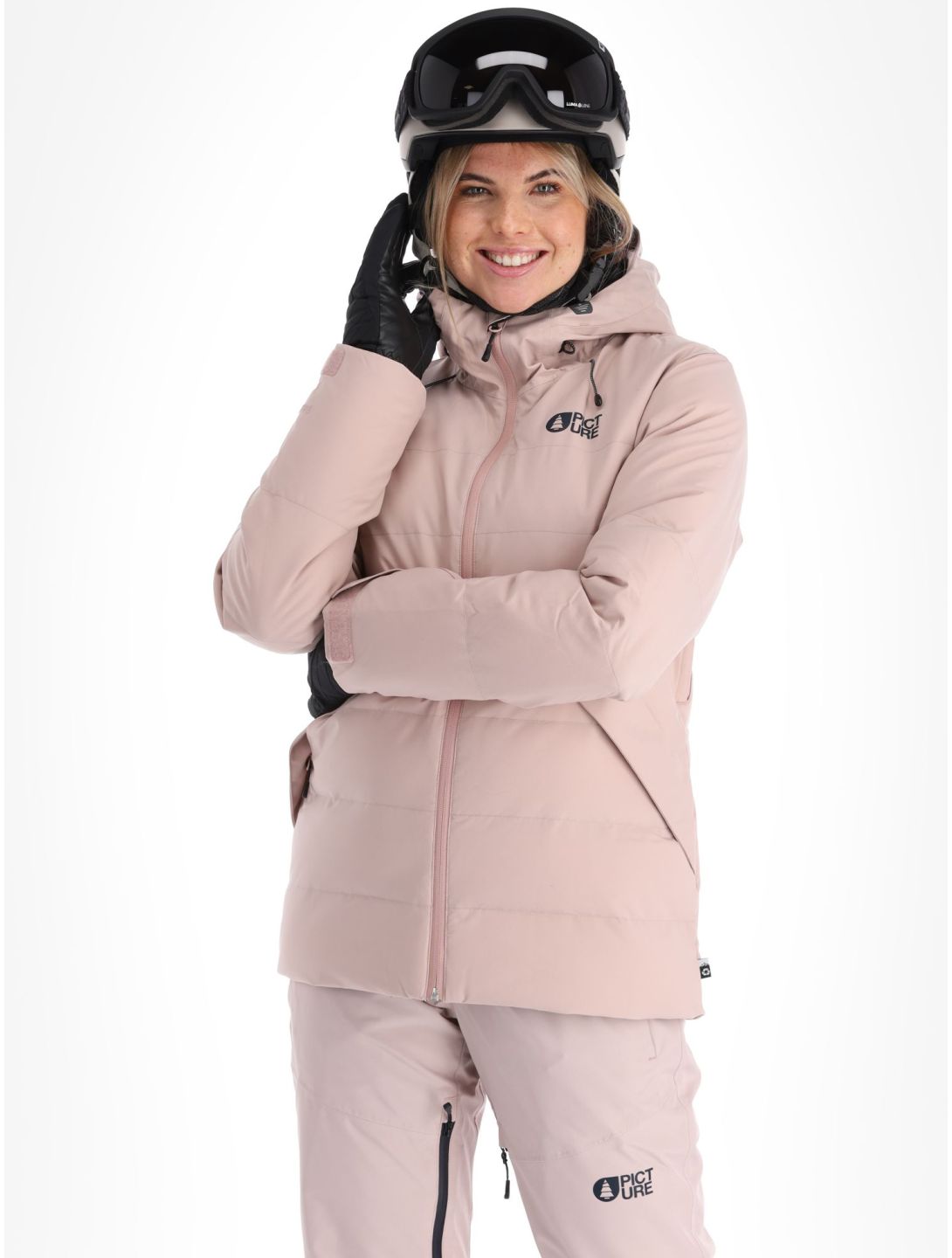 Picture, Lement ski jacket women Shadow Gray pink 