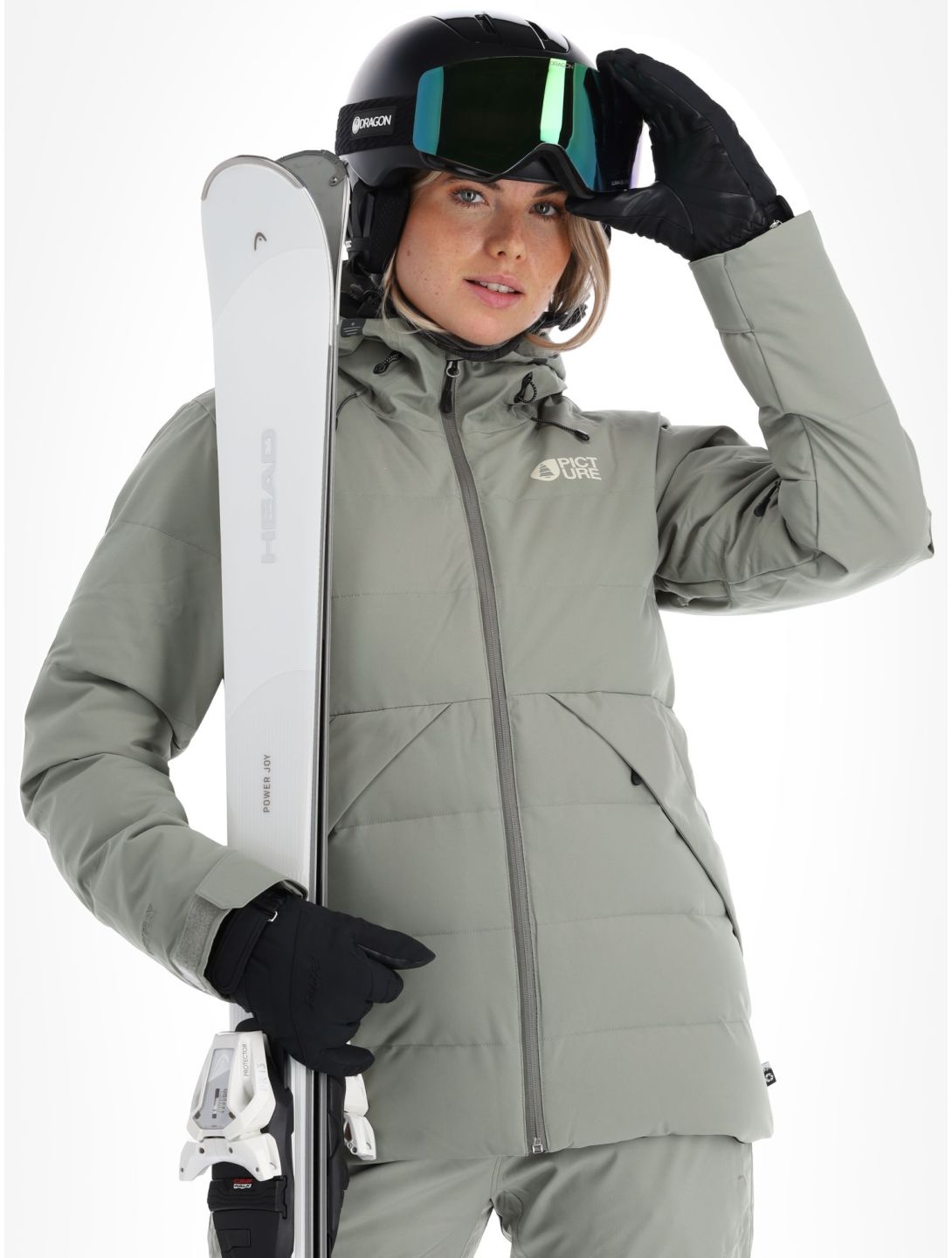 Picture, Lement ski jacket women Shadow green 