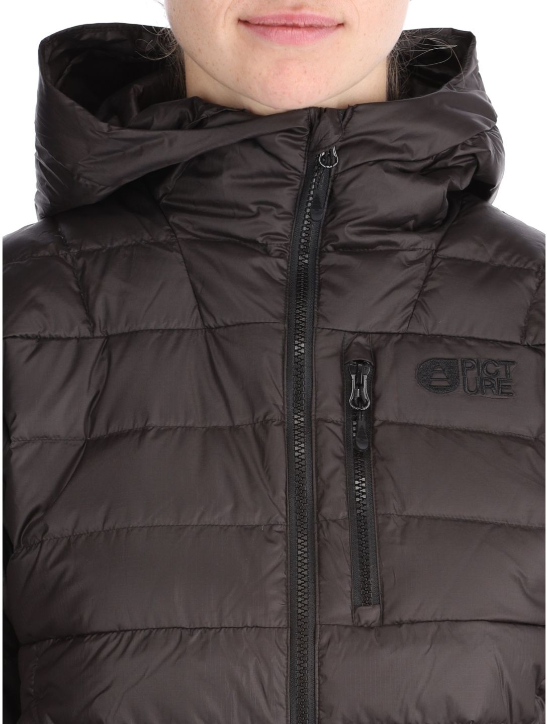 Picture, Mid Puff Down down jacket women Black black 