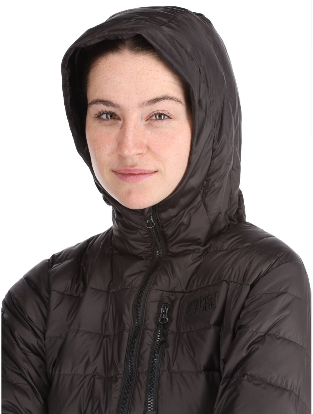 Picture, Mid Puff Down down jacket women Black black 