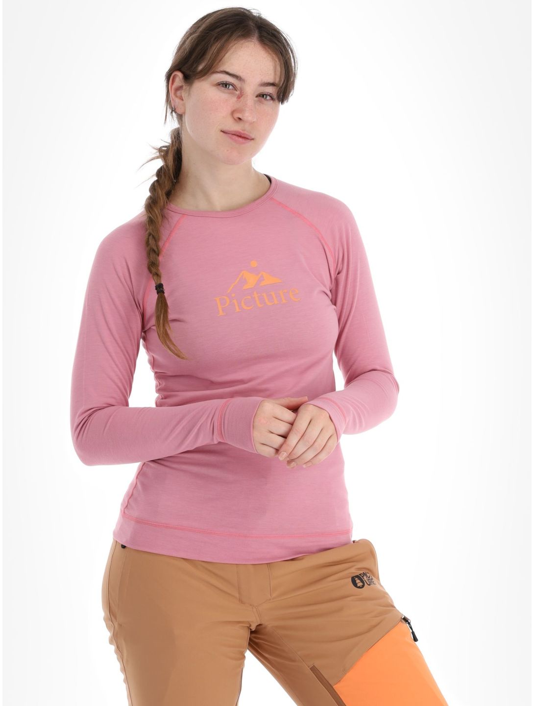 Picture, Milita Top thermal shirt women Cashmere Rose pink 