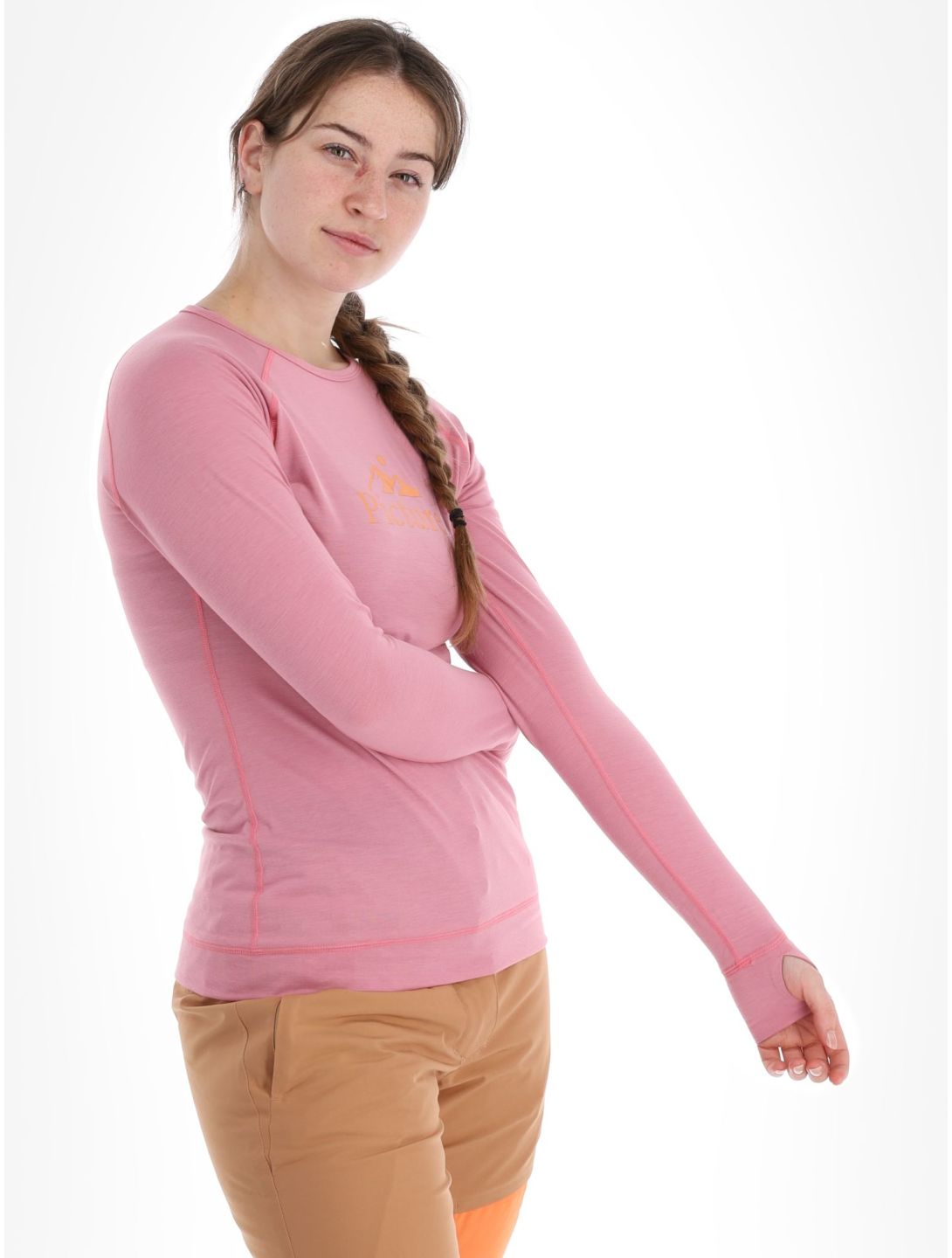 Picture, Milita Top thermal shirt women Cashmere Rose pink 