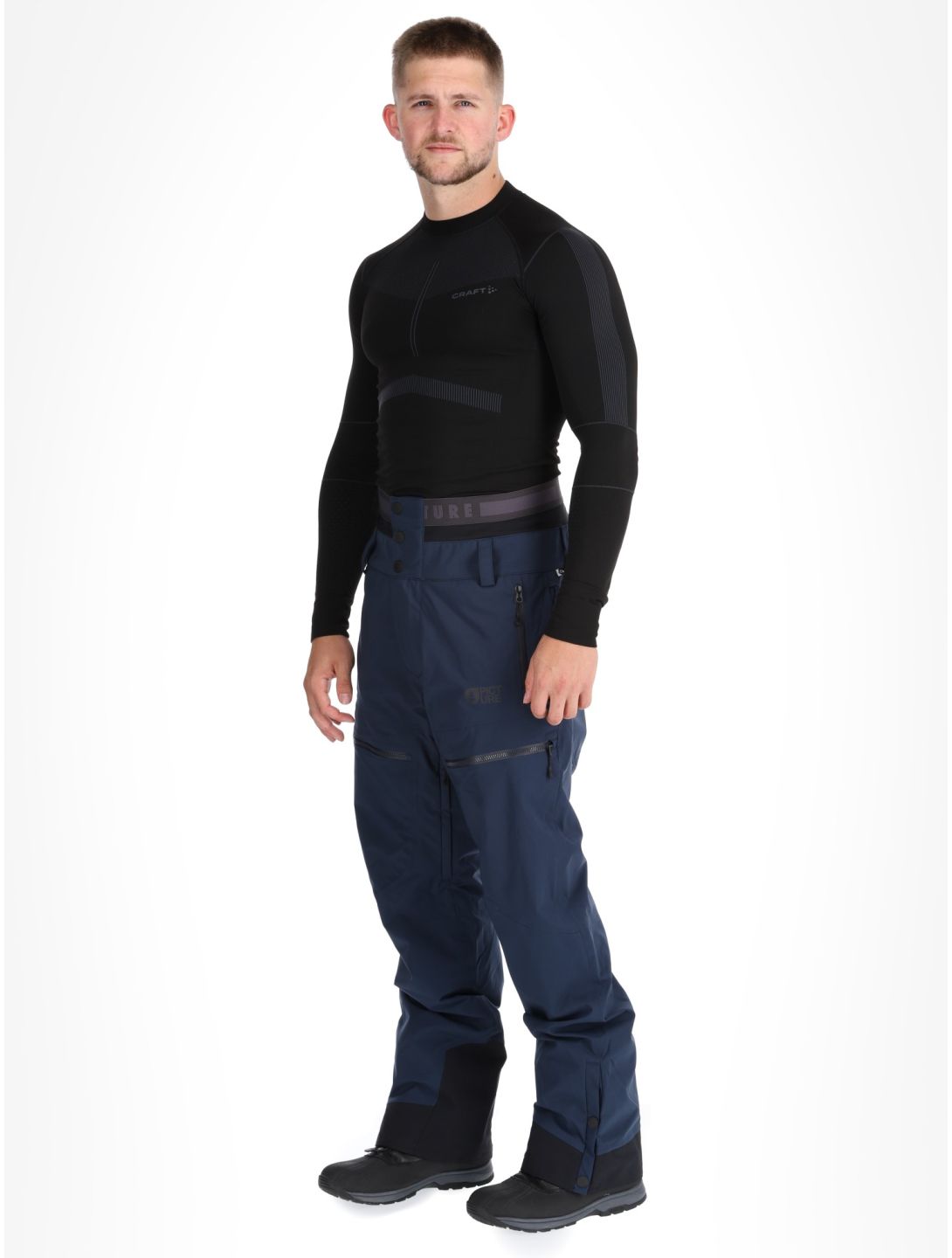 Picture, Naikoon ski pants men Dark Blue blue 