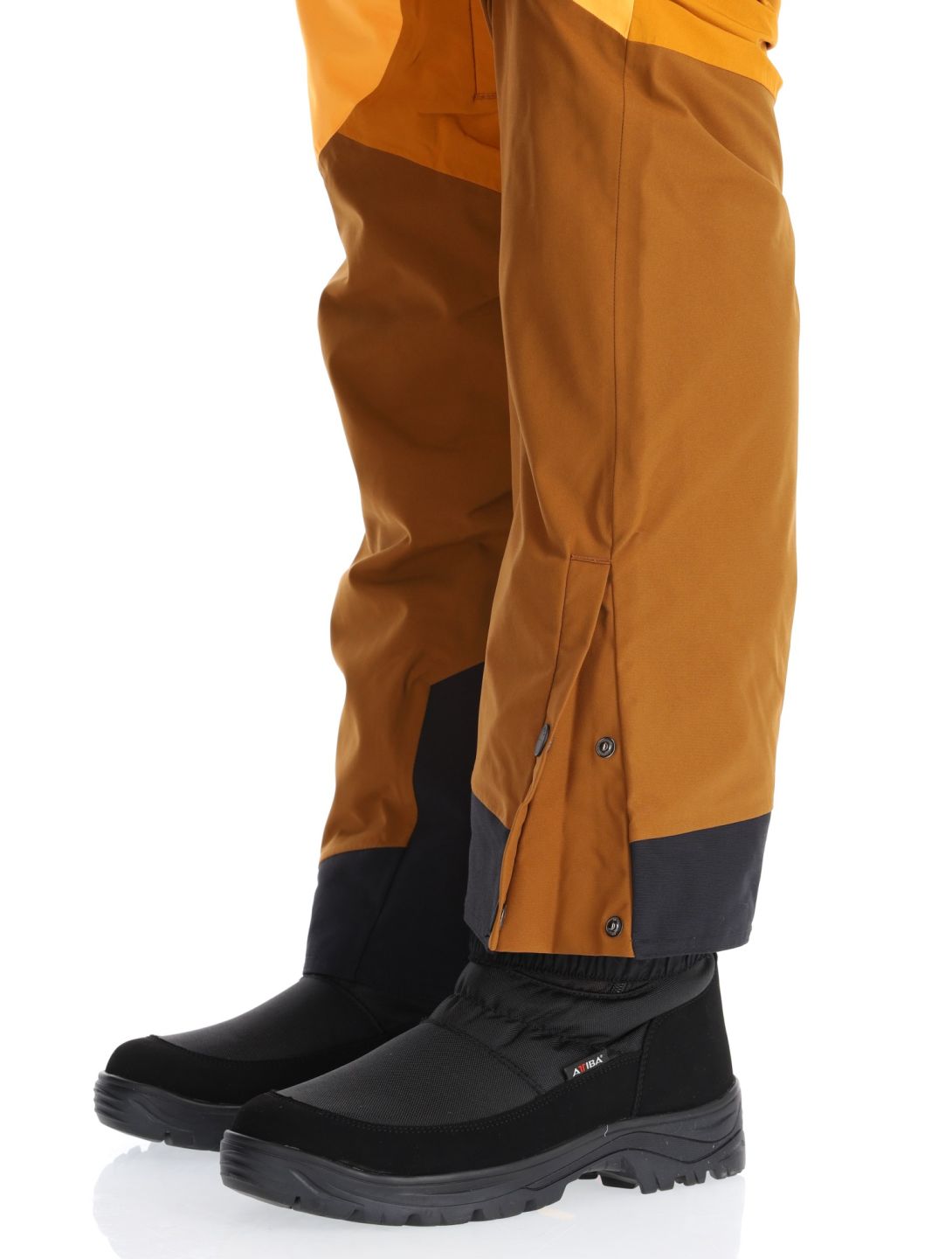 Picture, Naikoon ski pants men Honey Carrot Chocolat brown, orange 