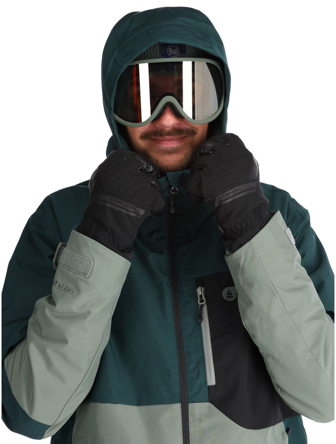 Picture, Nitric ski jacket men Ponderosa Pine green 