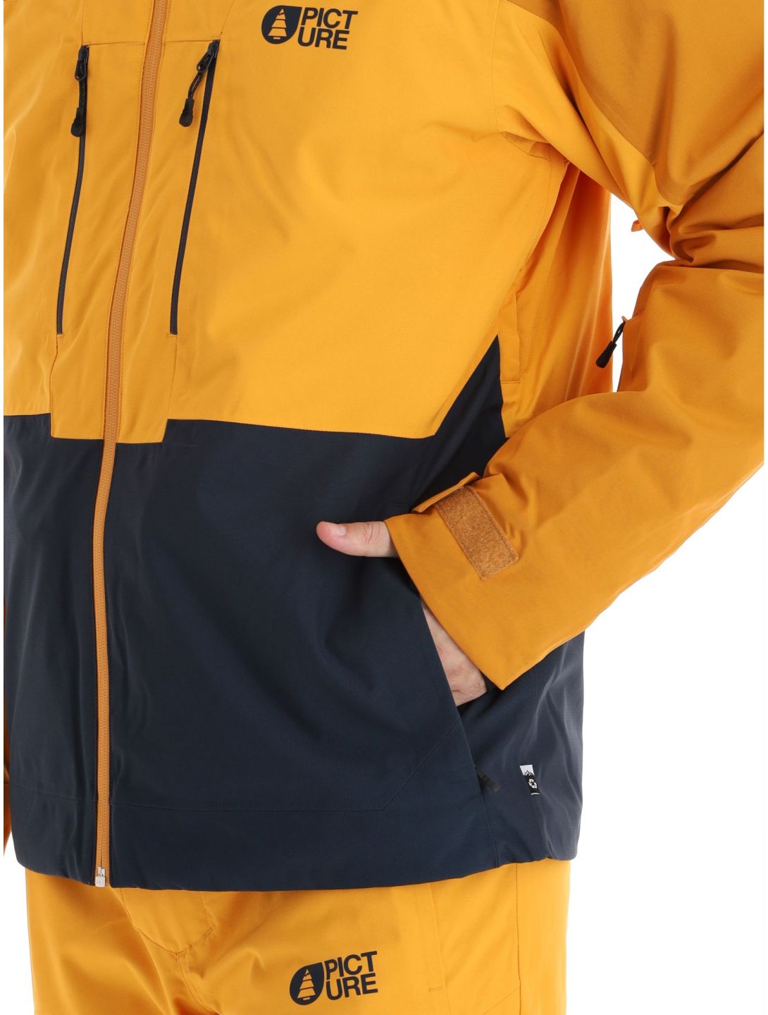 Picture, Object ski jacket men Dark Blue blue, orange 