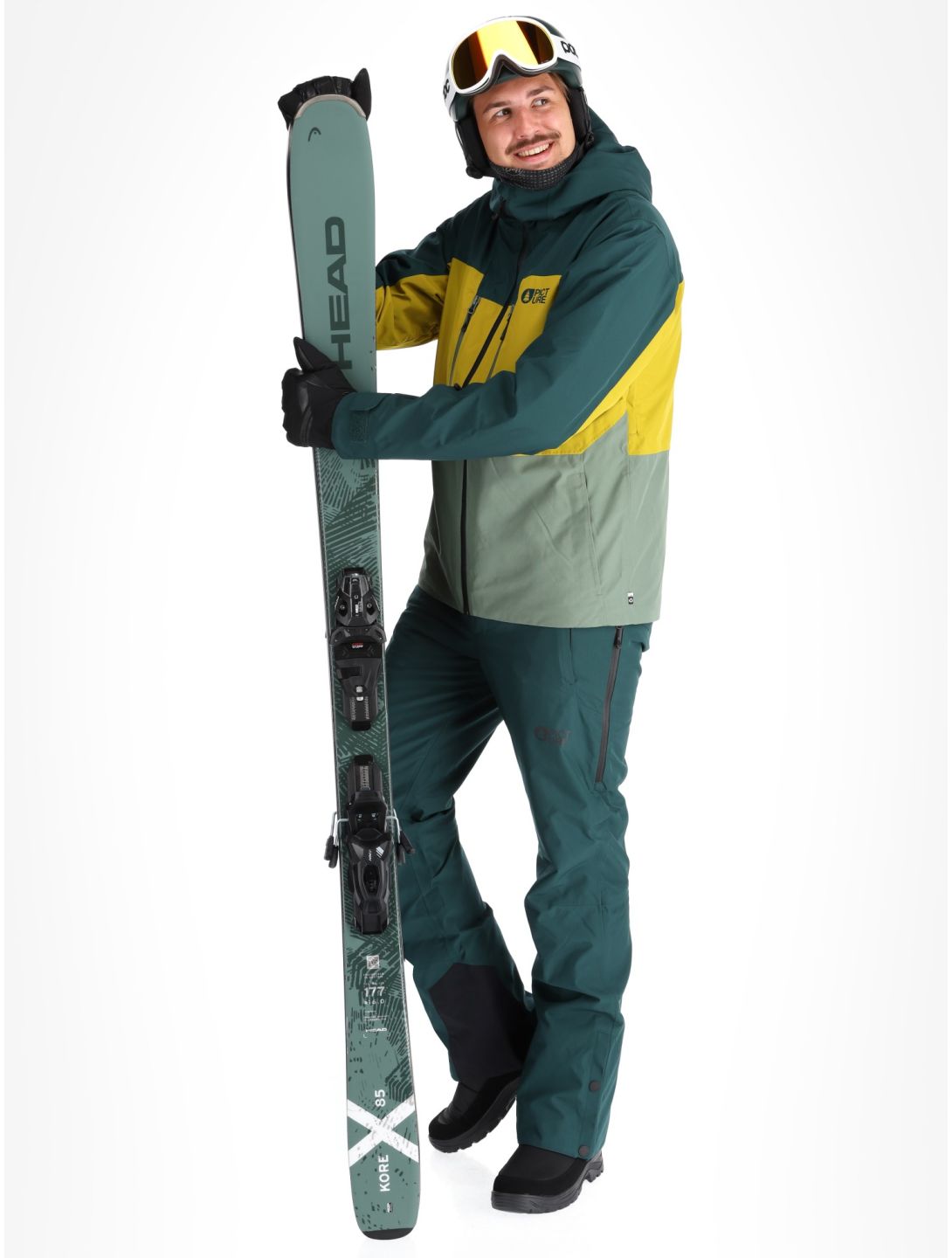 Picture, Object ski jacket men Ponderosa Pine green 