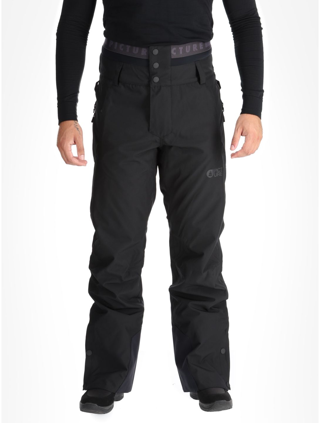 Picture, Object ski pants men Black black 