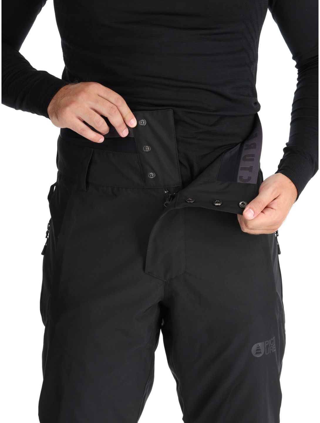 Picture, Object ski pants men Black black 