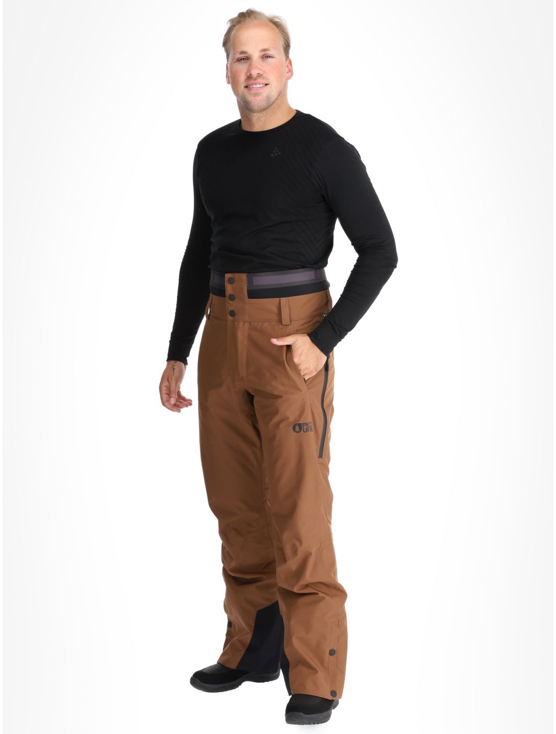 Picture, Object ski pants men Cocoa Brown brown 