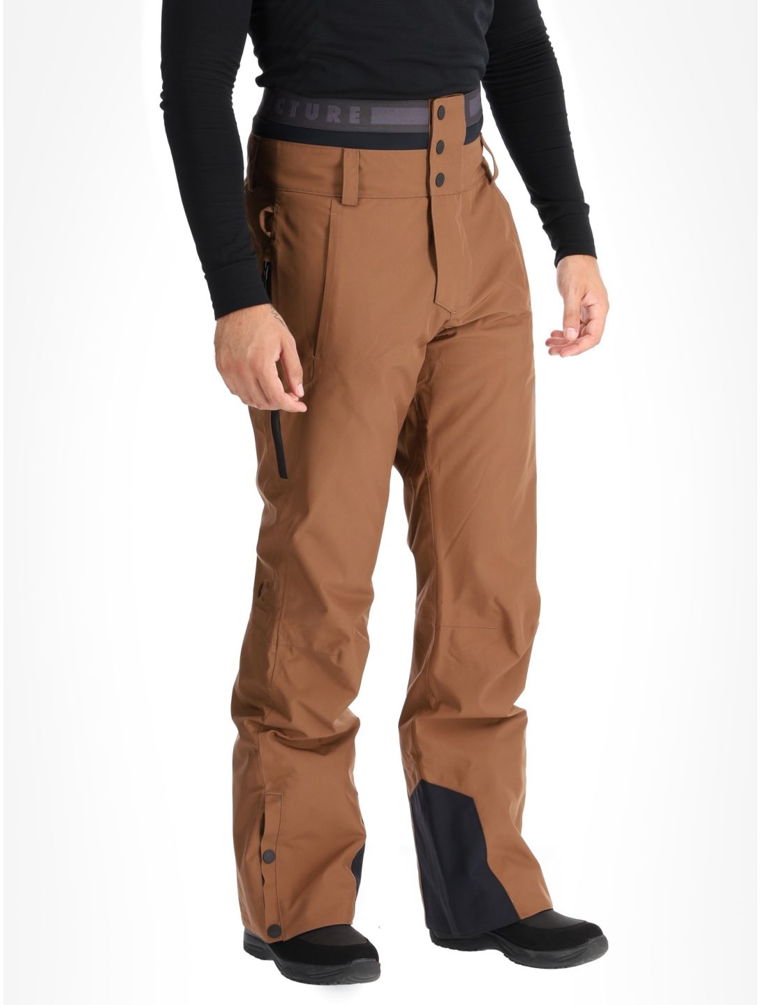 Picture, Object ski pants men Cocoa Brown brown 